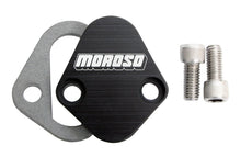 Load image into Gallery viewer, Moroso Chevrolet Big Block/Chrysler 273-440/Ford Fuel Pump Block-Off Plate w/Gaskets - Billet Alum