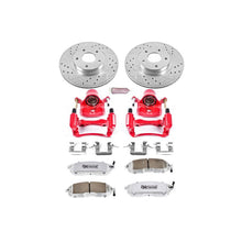 Load image into Gallery viewer, Power Stop 02-04 Infiniti I35 Front Z26 Street Warrior Brake Kit w/Calipers