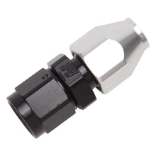 Load image into Gallery viewer, Russell Performance Black/Silver -8 AN Female Swivel to 1/2in Aluminum Tube