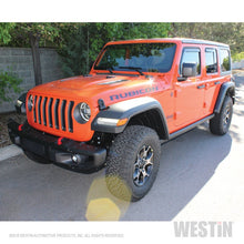 Load image into Gallery viewer, Westin 2018-2019 Jeep Wrangler JL Unlimited Wade In-Channel Wind Deflector 4pc - Smoke