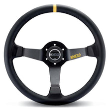 Load image into Gallery viewer, Sparco Steering Wheel 345 Suede Black