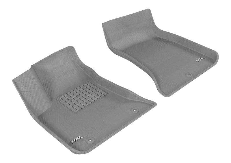 3D MAXpider 2011-2020 Dodge/Chrysler Charger Rwd/300/300C Rwd Kagu 1st Row Floormat - Gray