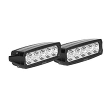 Load image into Gallery viewer, Westin Fusion5 LED Light Bar Single Row 5.5 inch Flex w/3W Epistar (Set of 2) - Black