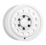 Nomad N501SA Convoy 17x7.5in / 5x130 BP / 50mm Offset / 78.1mm Bore - Gloss White Wheel