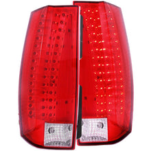 Load image into Gallery viewer, ANZO 2007-2014 Chevrolet Suburban LED Taillights Red/Clear - Escalade Look