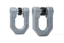 Load image into Gallery viewer, DV8 Offroad Elite Series D-Ring Shackles - Pair (Gray)