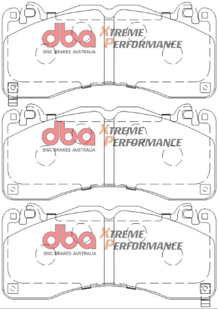 DBA 15-19 Ford Mustang GT (w/Performance Pkg/380mm Front Rotor) XP Performance Front Brake Pads