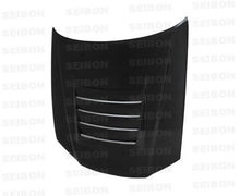 Load image into Gallery viewer, Seibon 99-01 Nissan Skyline R34 GT-R (BNR34) DS Carbon Fiber Hood