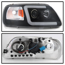 Load image into Gallery viewer, Spyder 97-03 Ford F-150 (After 6/1997) Light Bar Projector Headlights - Blk (PRO-YD-FF15097V2-LB-BK)