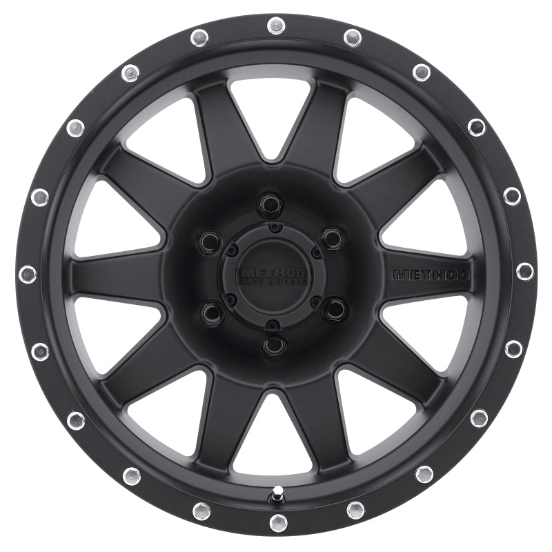 Method MR301 The Standard 20x9 +18mm Offset 6x5.5 108mm CB Matte Black Wheel