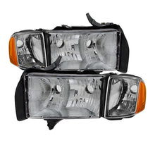 Load image into Gallery viewer, Xtune Dodge Ram Sport Model Only 1999-2002 OEM Headlights Chrome HD-JH-DR99-SP-C