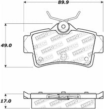 Load image into Gallery viewer, StopTech Street Select Brake Pads - Rear