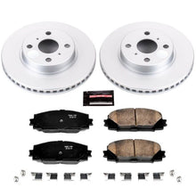 Load image into Gallery viewer, Power Stop 2013 Scion iQ Front Z17 Evolution Geomet Coated Brake Kit