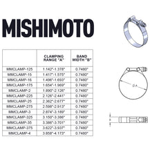 Load image into Gallery viewer, Mishimoto 1.5 Inch Stainless Steel T-Bolt Clamps