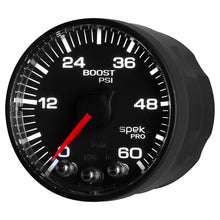 Load image into Gallery viewer, Autometer Spek-Pro 52.4mm 0-60 PSI Digital Stepper Motor Boost Gauge