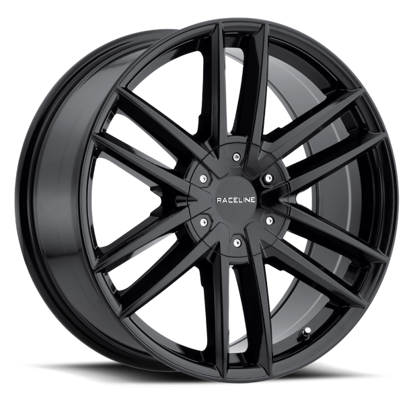 Raceline 158B Impulse 18x8in / 6x139.7/6x135 BP / 35mm Offset / 106.1mm Bore - Gloss Black Wheel