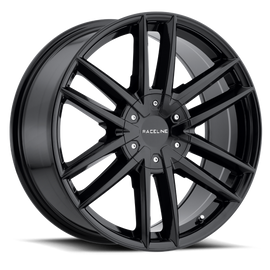 Raceline 158B Impulse 18x8in / 6x139.7/6x135 BP / 35mm Offset / 106.1mm Bore - Gloss Black Wheel