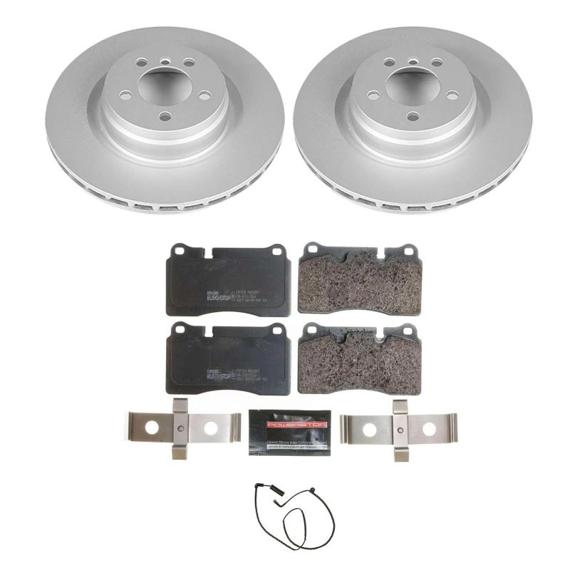 Power Stop 06-09 Land Rover Range Rover Front Euro-Stop Brake Kit