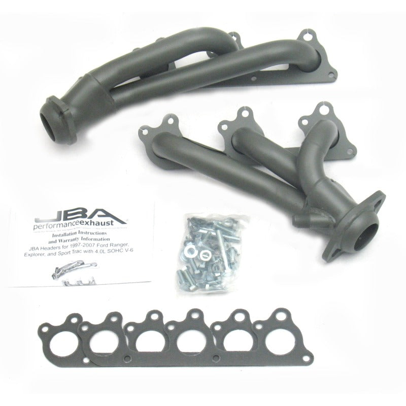 JBA 97-11 Ford Ranger 4.0L OHC w/Driver Side EGR 1-1/2in Primary Ti Ctd Cat4Ward Header