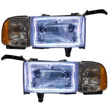 Load image into Gallery viewer, Oracle 94-02 Dodge Ram Pre-Assembled Halo Headlights - White