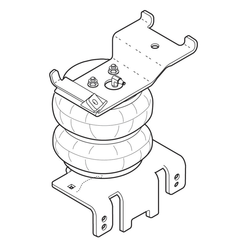 Firestone Ride-Rite Air Helper Spring Kit Rear 04-15 Nissan Titan 2WD/4WD (W217602355)