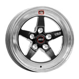 Weld S71 15x9.33 / 5x4.5 BP / 6.5in. BS Black Wheel (Low Pad) - Non-Beadlock