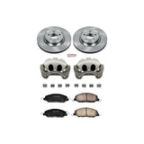 Power Stop 11-14 Ford Mustang Front Autospecialty Brake Kit w/Calipers