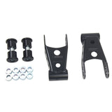 Belltech SHACKLE KIT 15-16 Ford F150 (All Cabs Short Bed Only) 4WD 1in / 2in Rear Drop