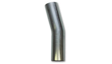 Load image into Gallery viewer, Vibrant 4in OD T304 SS 15 Deg Mandrel Bend 5in Leg Length (6in Centerline Radius)