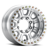 Raceline RT233 Monster 17x9.5in / 6x165.1 BP / -32mm Offset / 107.95mm Bore- Machined Beadlock Wheel