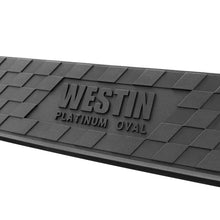 Load image into Gallery viewer, Westin 2019 Chevrolet Silverado/Sierra 1500 Crew Cab Platinum 4 Oval Nerf Step Bars - Black