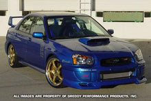 Load image into Gallery viewer, GReddy 04+ WRX &amp; STi Fiberglass Front Lip Spoiler