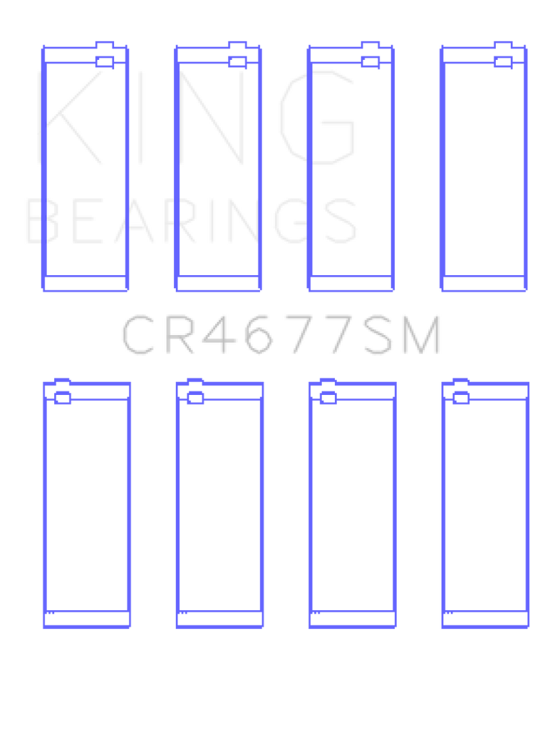 King Engine Bearings Opel 1.6L Turbo A16LET/A16NET/Z16LET (Size STD) Connecting Rod Bearing Set