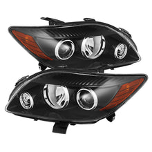 Load image into Gallery viewer, Xtune Scion Tc 08-10 Crystal Headlights Black HD-JH-STC08-AM-BK