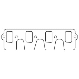 Cometic GM LS7 Gen-4 Small Block V8 .060in Fiber Intake Mani Gasket Set-1.479in x 2.487in Rect. Port
