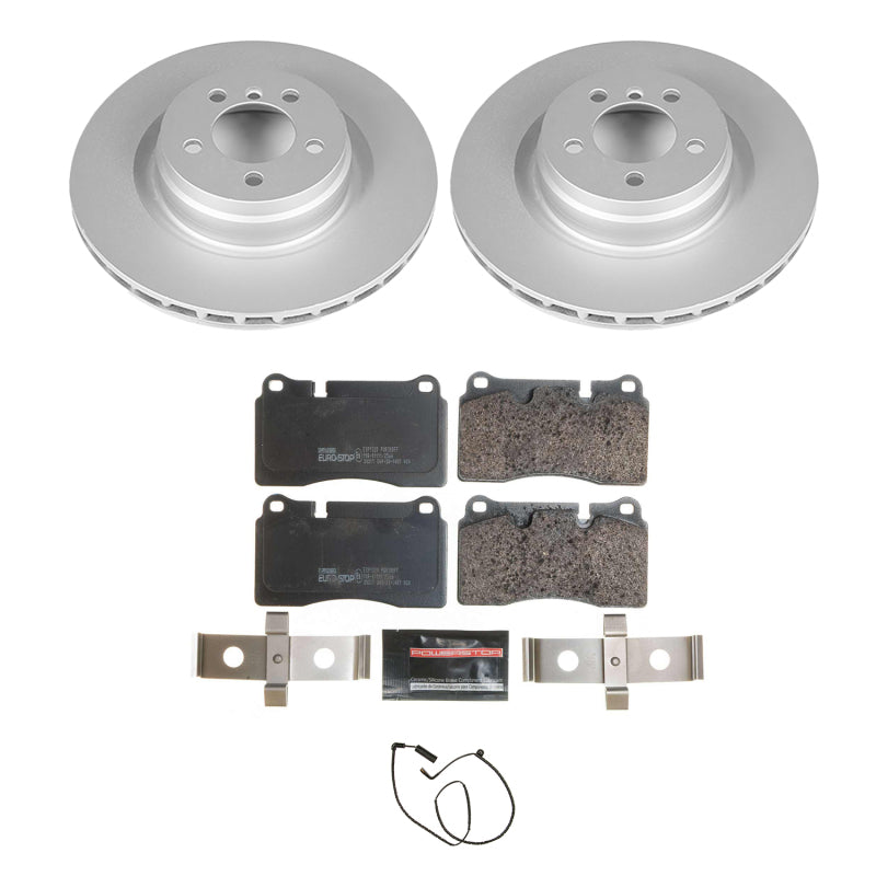 Power Stop 06-09 Land Rover Range Rover Front Euro-Stop Brake Kit