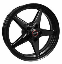 Load image into Gallery viewer, Race Star 92 Drag Star 17x7.00 5x5.00bc 4.25bs Direct Drill Gloss Black Wheel