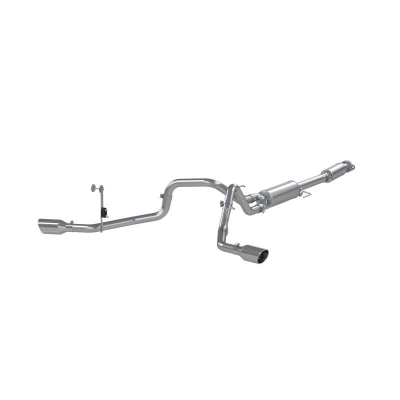 MBRP 2021+ Ford F150 2.7L/3.5L/5.0L 3in Aluminized Steel Cat-Back 2.5in Dual Split Side Exhaust