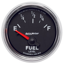 Load image into Gallery viewer, Autometer GS 52mm 0-90 ohms Short Sweep Electronic Fuel Level GM Gauge