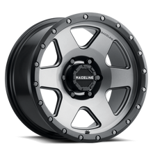 Load image into Gallery viewer, Raceline 946G Boost 17x9in / 5x139.7 BP / 0mm Offset / 107.95mm Bore - Gunmetal Wheel