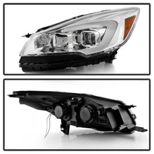 Load image into Gallery viewer, xTune 13-16 Ford Escape 13-16 LED Light Bar Halogen Proj Headlights - Chrome (PRO-JH-FESCA13-LB-C)