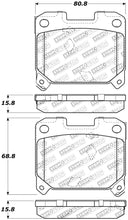 Load image into Gallery viewer, StopTech Street Touring 5/93-98 Toyota Supra Turbo Rear Brake Pads