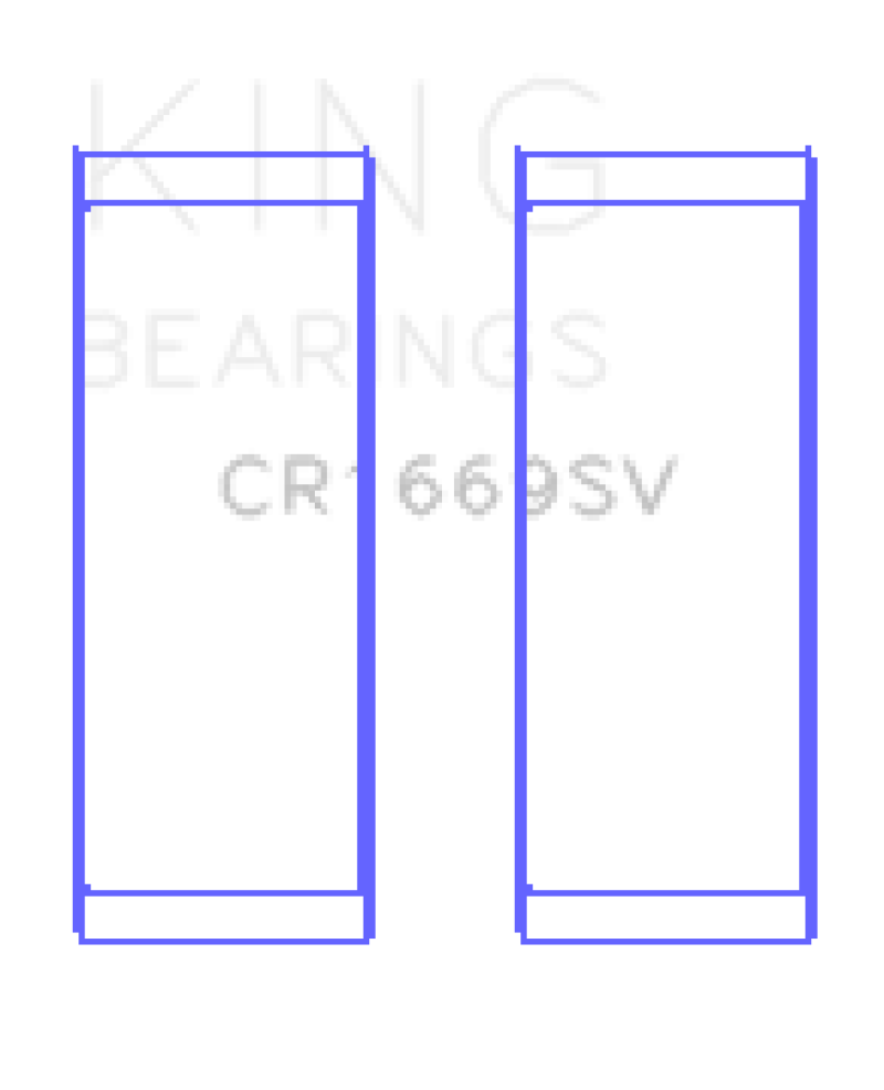 King Engine Bearings Volkswagen AZV/CFAC/AWX (Size +0.25mm) Connecting Rod Bearing Set