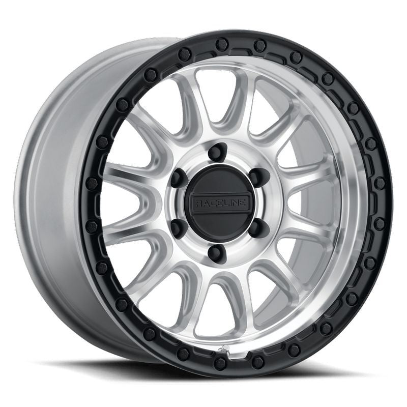 Raceline 960MB Alpha 18x9in / 5X150 BP / 18mm Offset / 110.5mm Bore - Machined CC