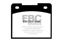 Load image into Gallery viewer, EBC 64-66 Ford Cortina 1.2 Ultimax2 Front Brake Pads