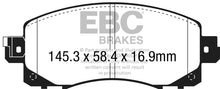 Load image into Gallery viewer, EBC 2022+ Subaru WRX 2.4T Yellowstuff Front Brake Pads