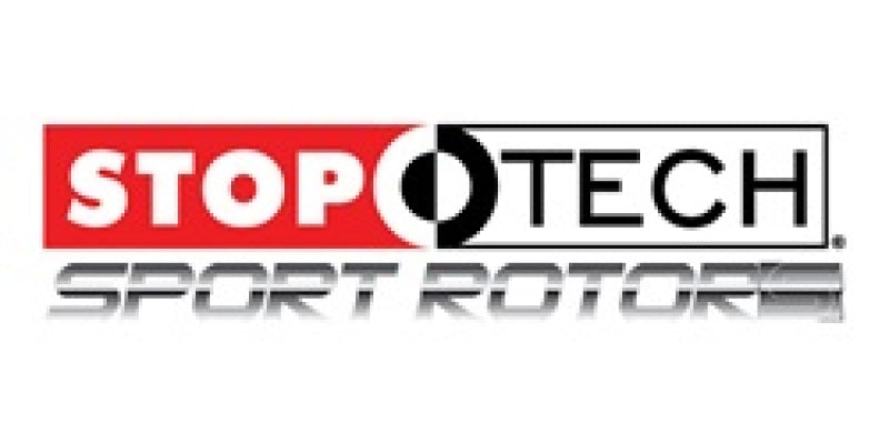 StopTech 2016 Ford Focus RS Slotted Rear Left Sport Brake Rotor