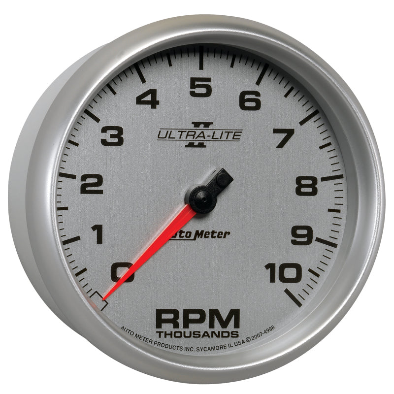 Autometer Ultra-Lite II 5 Inch 10000 RPM In-Dash Tachometer