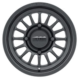 Method MR411 Bead Grip 15x10 / 6+4/25mm Offset / 4x156 / 132mm CB Matte Black Wheel