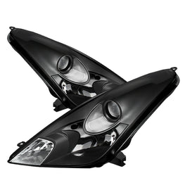 xTune Toyota Celica 00-05 Crystal Headlights Halogen Model Only Black HD-JH-TCE00-BK